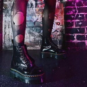 Martens Shoes Dr Martens Sinclair Distressed Patent